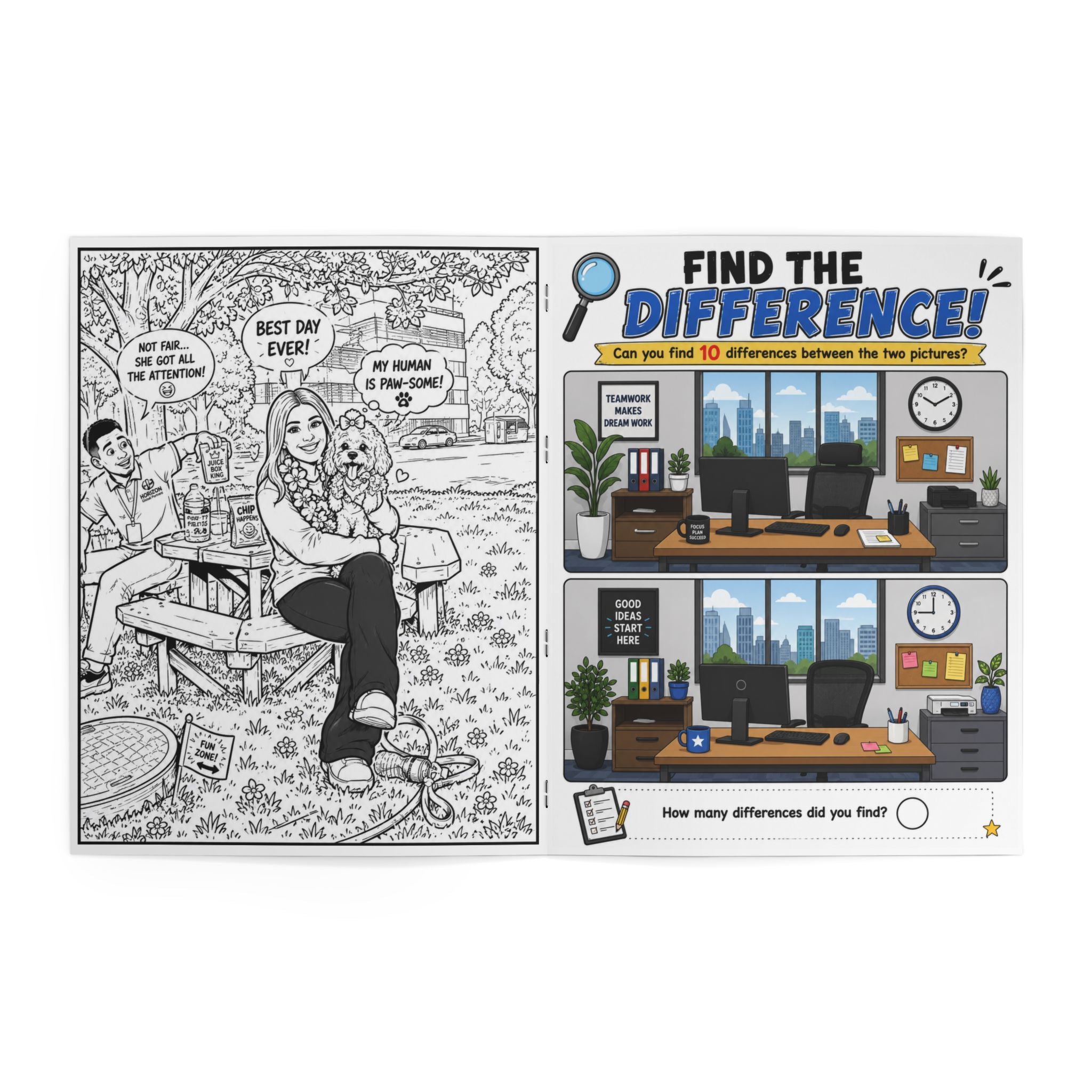 Coloring Book — Horizon Global Partners Kids Activity Book