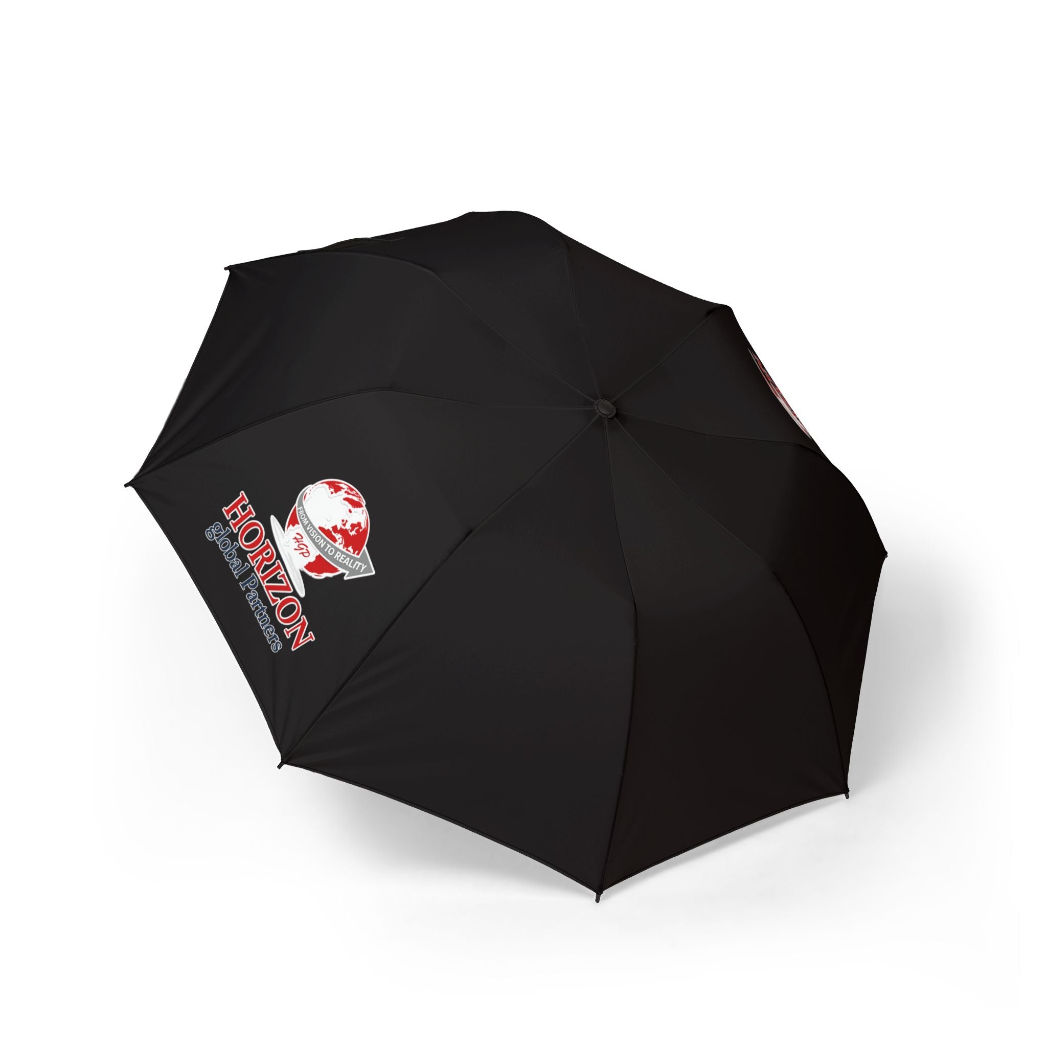 Compact Foldable Umbrella — Helmet Globe Design, Semi-Automatic Travel Rain Umbrella