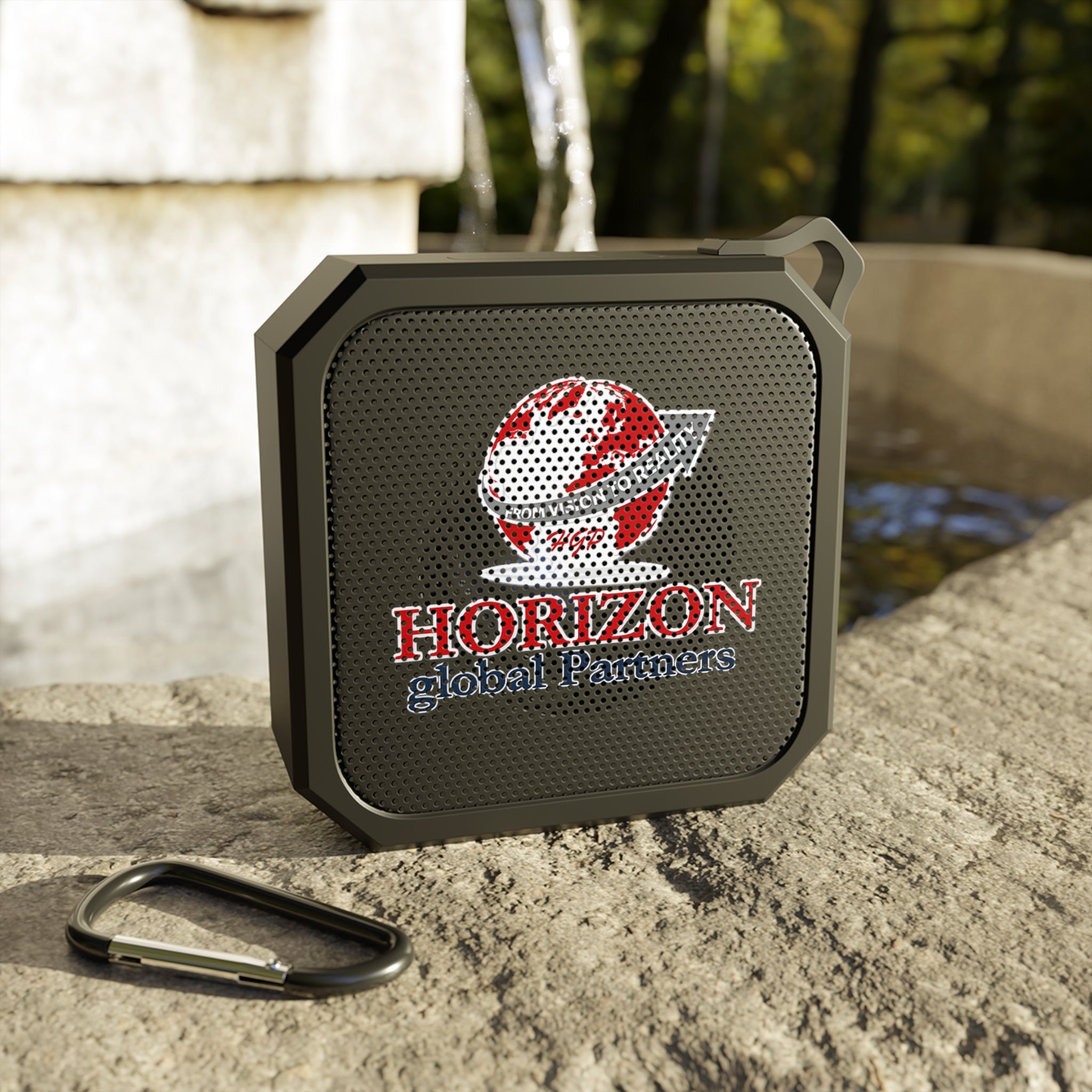 Horizon Global Partners Outdoor Bluetooth Speaker — Rugged Waterproof Portable Speaker