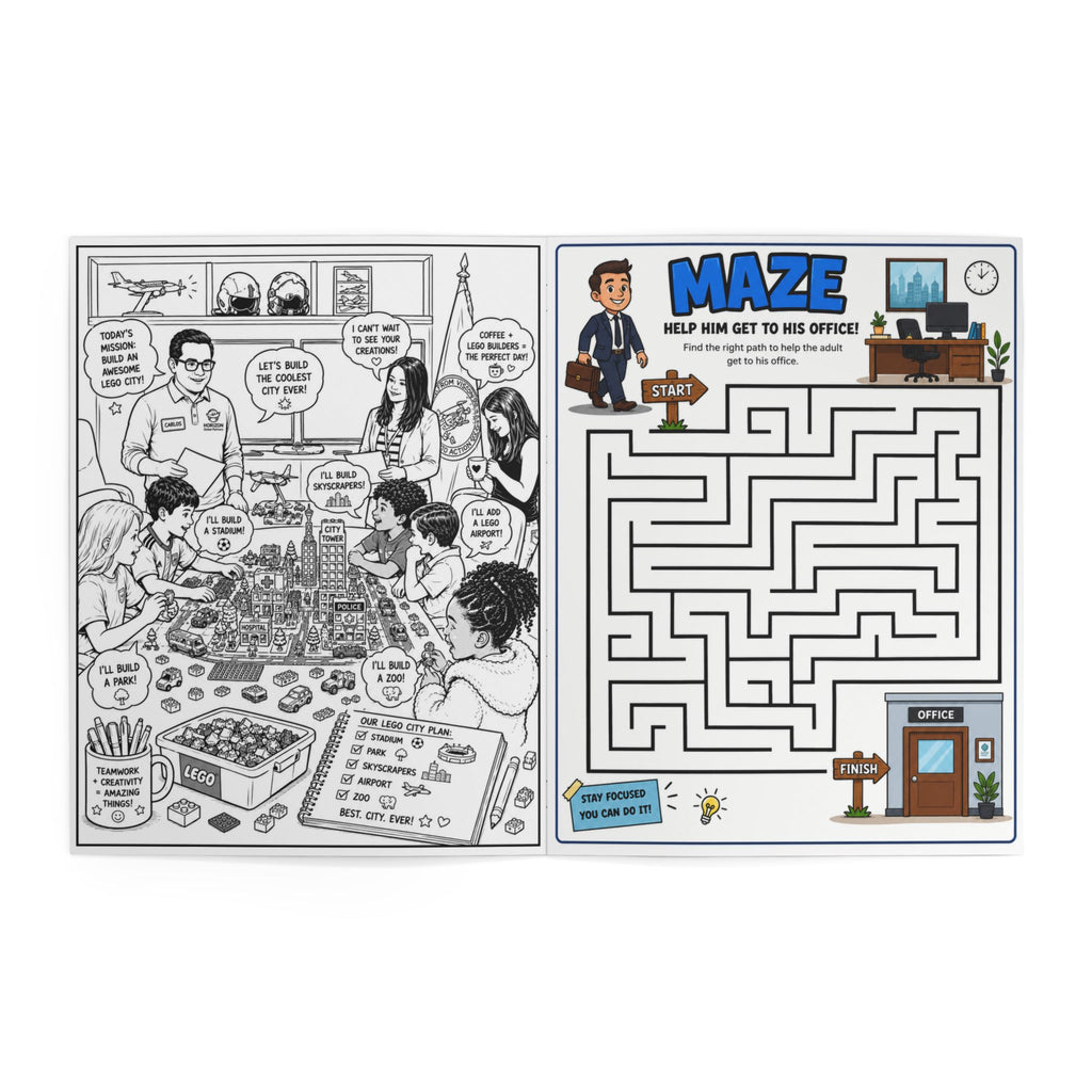 Coloring Book — Horizon Global Partners Kids Activity Book