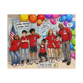 HgP Team Comic-Style Puzzle — "Making the World a More Fun Place" (110–1014 pcs)